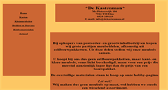 Desktop Screenshot of dekastenman.nl